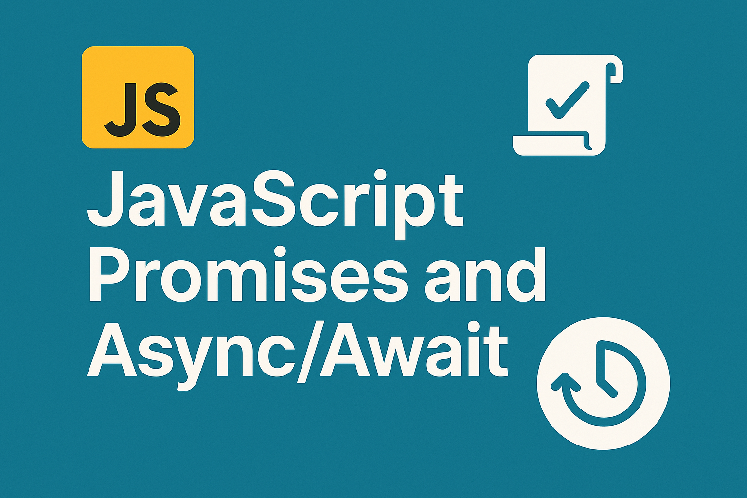 JavaScript Promises and Async/Await: A Comprehensive Guide 1 JavaScript Promises and Async/Await