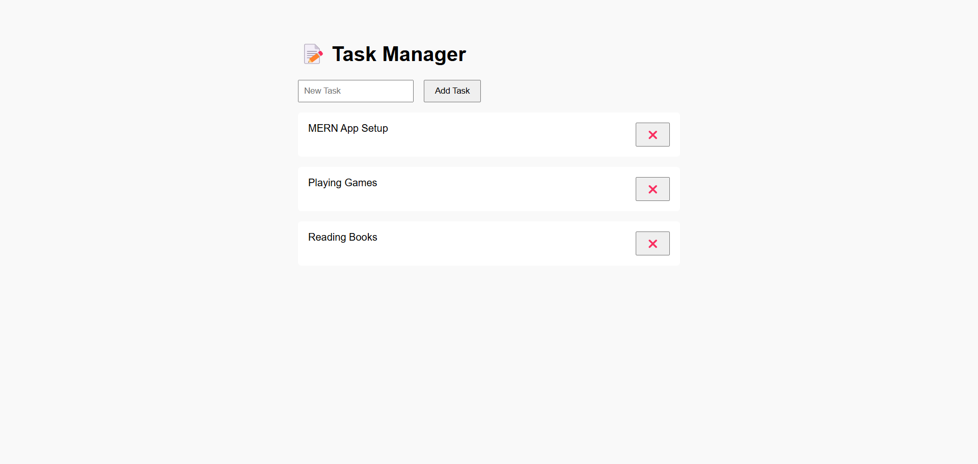MERN Stack APP Frontend