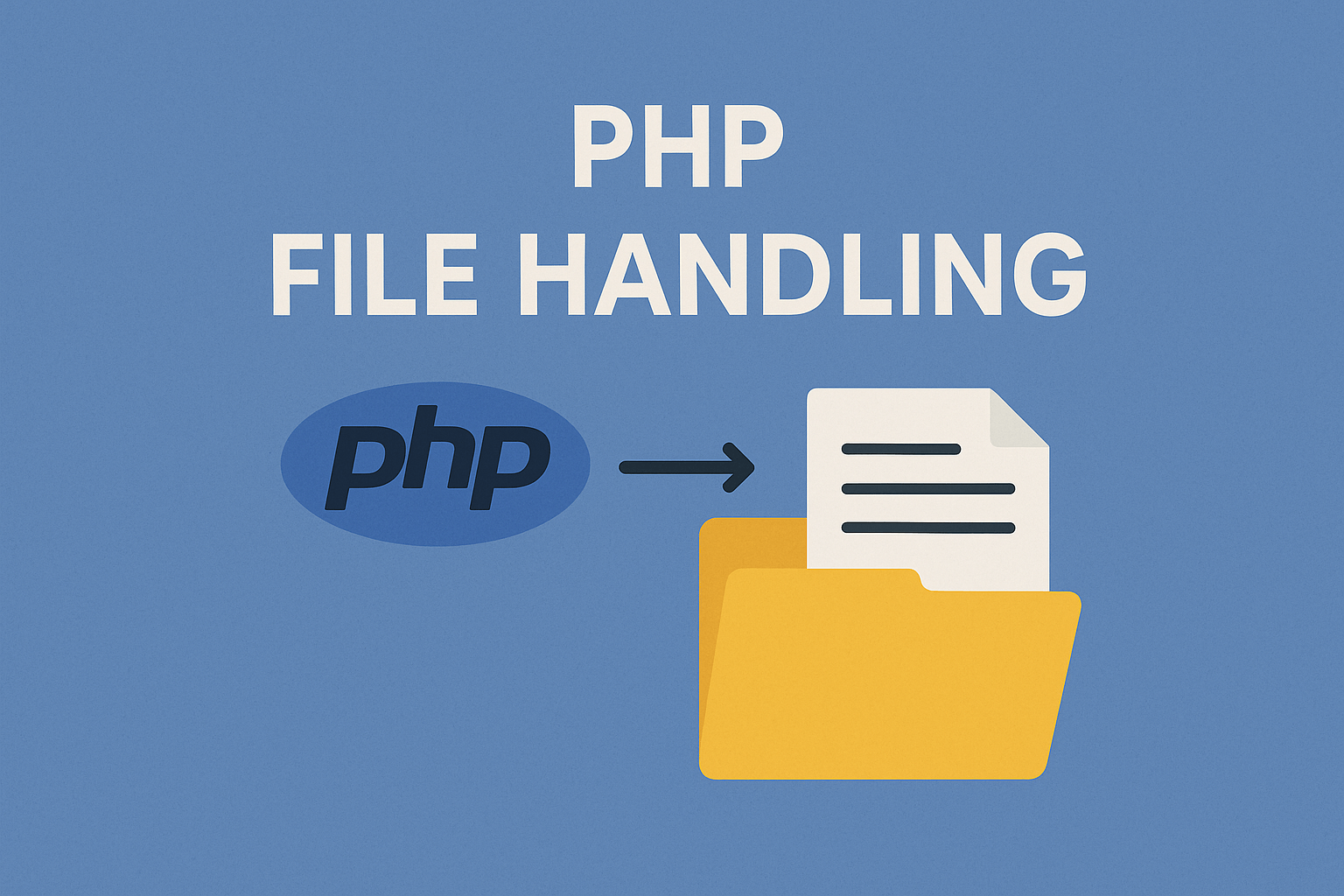 PHP File Handling : List of Useful File Manipulation Operations 1 PHP File Handling : List of Useful File Manipulation Operations