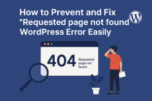 How to Prevent and Fix Requested page not found Wordpress Error Easily