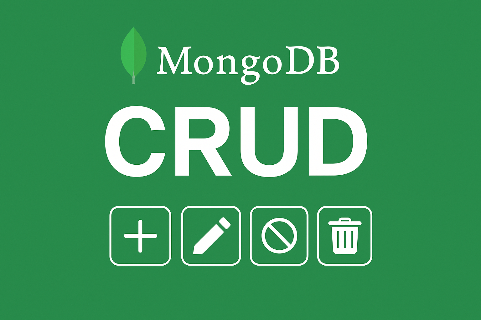 MongoDB CRUD