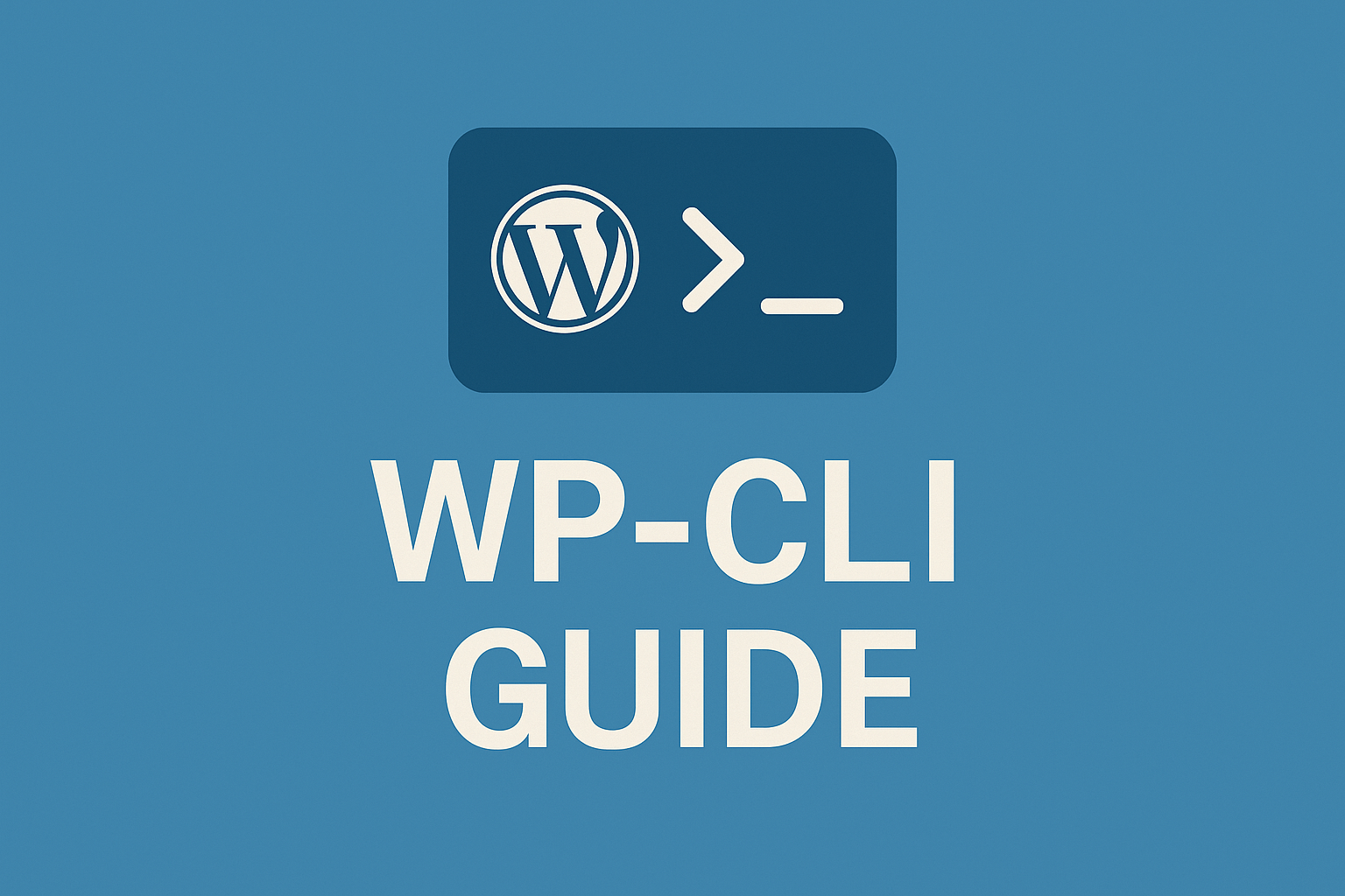 WP CLI Guide