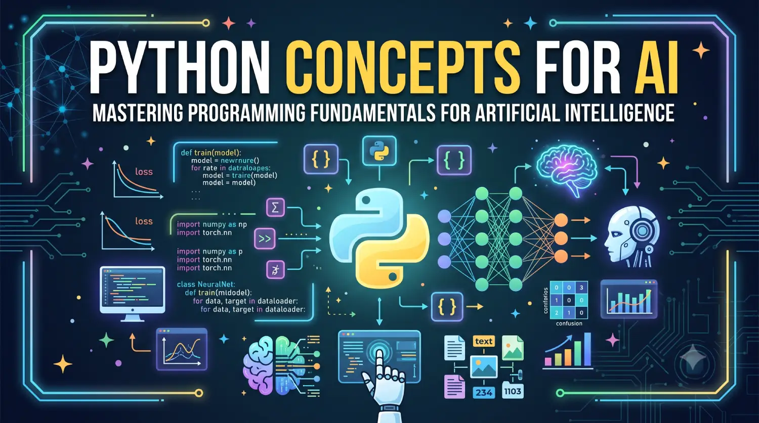 Core Python Concepts for AI: A Complete Guide for Beginners and Professionals (2026)