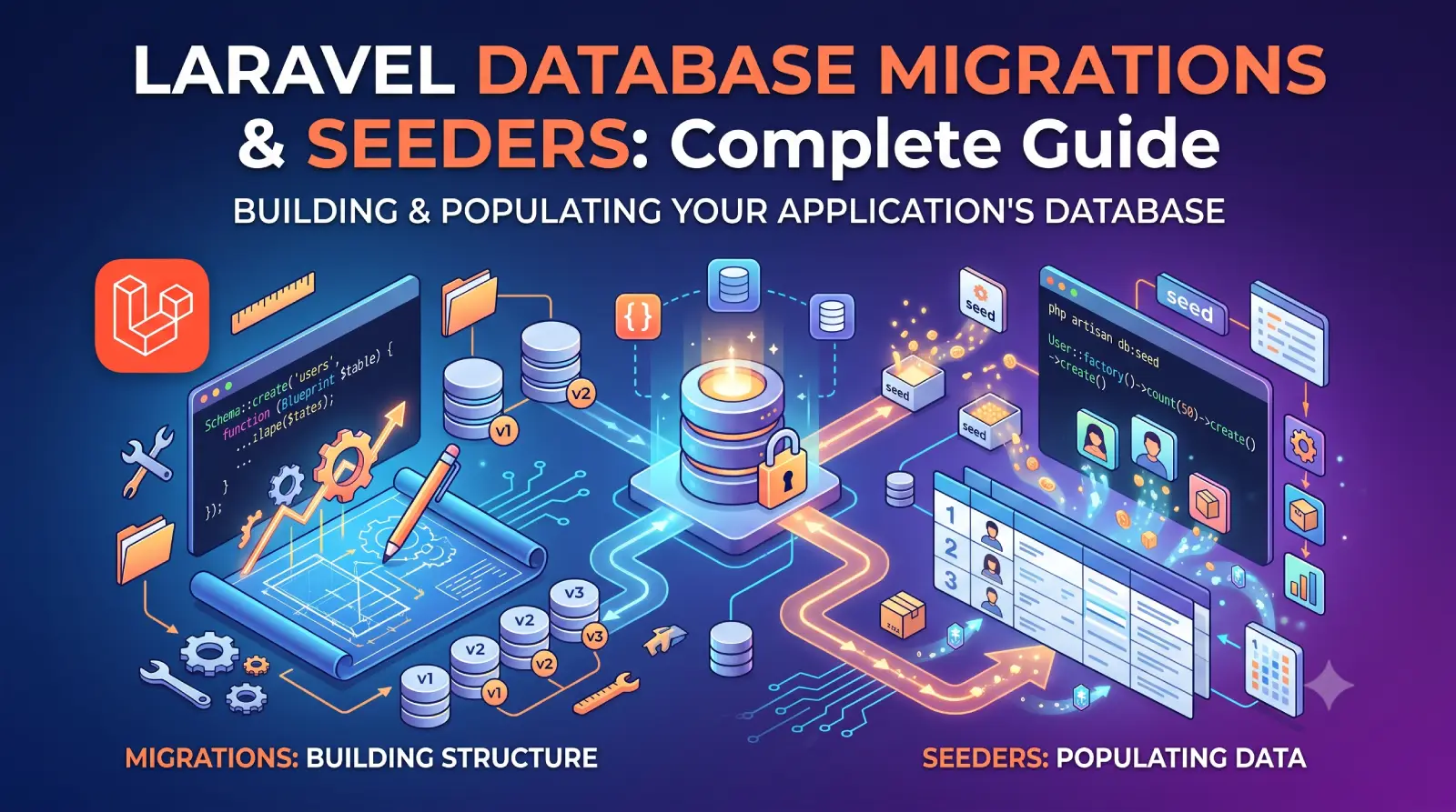 Laravel Database Migrations and Seeders: Complete Helpful Guide