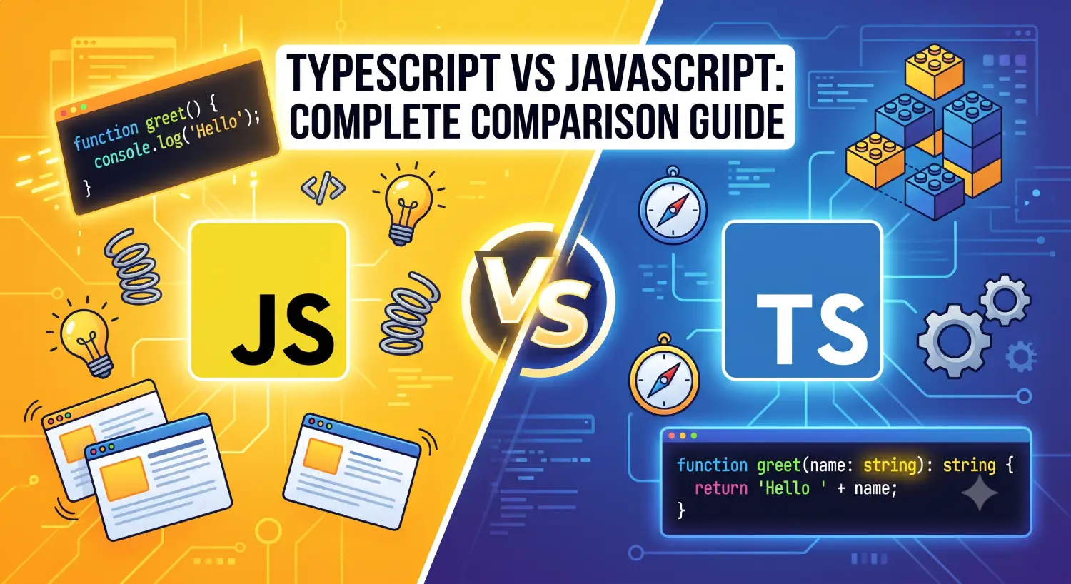 TypeScript vs JavaScript: Complete Comparison Helpful Guide (2026)